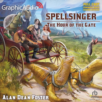 The Hour of the Gate [Dramatized Adaptation] – omslag til lydbogen af Alan Dean Foster