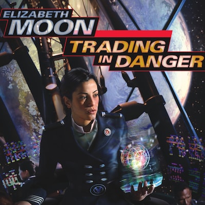 Trading in Danger – omslag til lydbogen af Elizabeth Moon