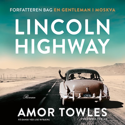 Lincoln Highway – omslag til lydbogen af Amor Towles