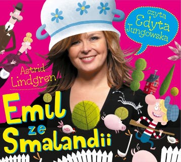 Emil ze Smalandii – okładka audiobooka, autor Astrid Lindgren