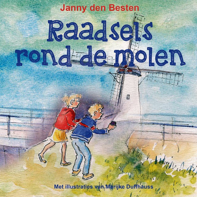 Raadsels rond de molen – omslag van het luisterboek van Janny den Besten