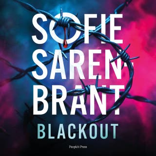 Blackout – omslag til lydbogen af Sofie Sarenbrant