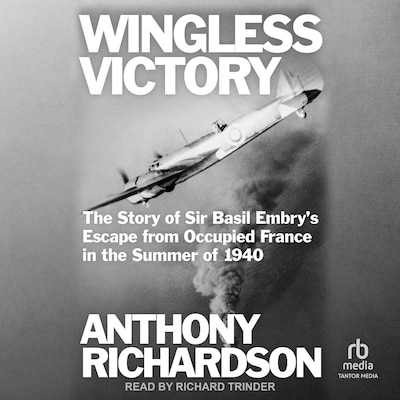 Wingless Victory – omslag til lydbogen af Anthony Richardson