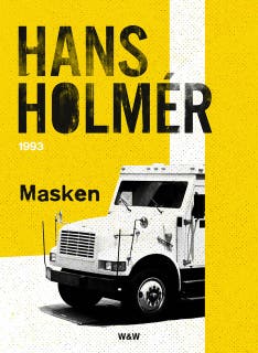 Masken : polisroman – omslag till ljudboken av Hans Holmér