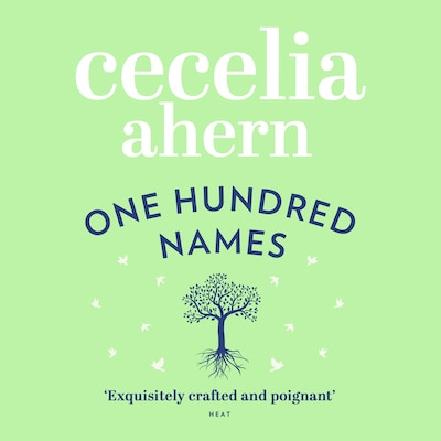 One Hundred Names – omslag til lydbogen af Cecelia Ahern