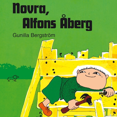 Novra, Alfons Åberg – omslag til lydbogen af Gunilla Bergström