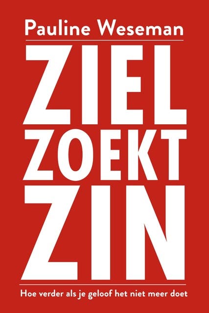 Ziel zoekt zin: Hoe verder als je geloof het niet meer doet – omslag van het luisterboek van Pauline Weseman