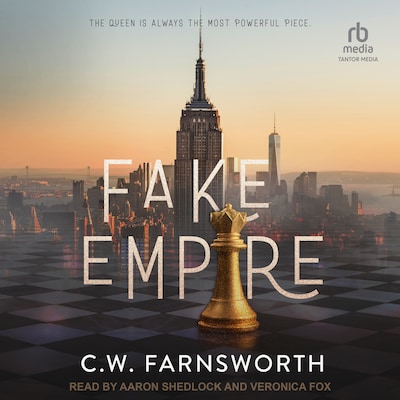 Fake Empire – omslag til lydbogen af C.W. Farnsworth