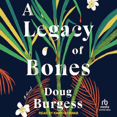 A Legacy of Bones – omslag til lydbogen af Doug Burgess