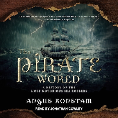 The Pirate World – omslag til lydbogen af Angus Konstam