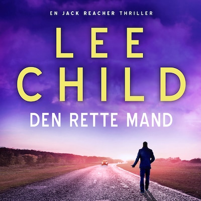 Den rette mand – omslag til lydbogen af Lee Child