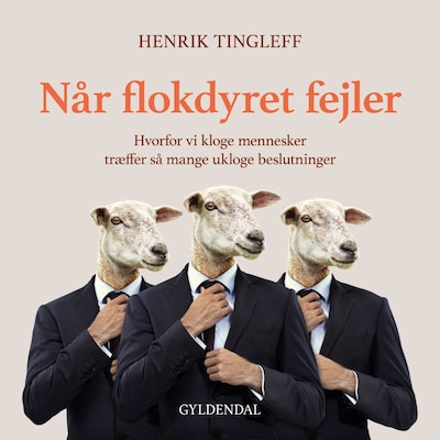 Når flokdyret fejler – omslag til lydbogen af Henrik Tingleff