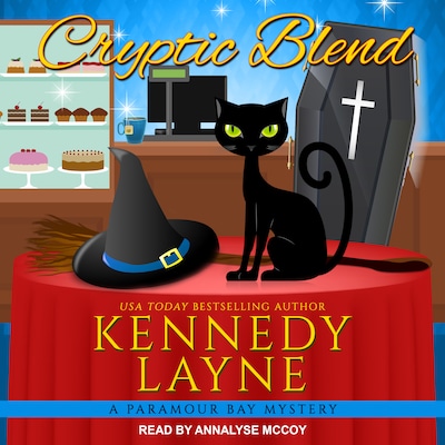 Cryptic Blend – omslag til lydbogen af Kennedy Layne