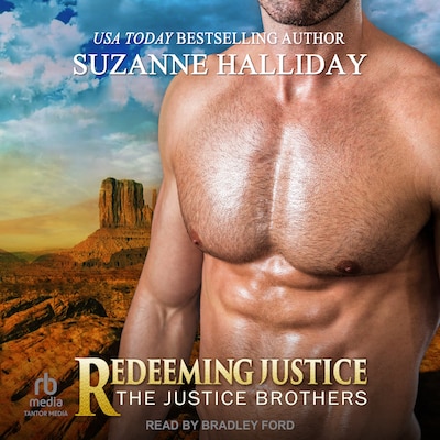 Redeeming Justice – omslag til lydbogen af Suzanne Halliday