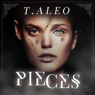Pieces – omslag til lydbogen af Toni Aleo