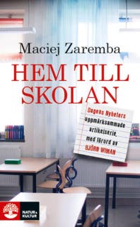 Hem till skolan – omslag till ljudboken av Maciej Zaremba