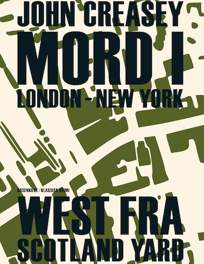 Mord i London - New York – omslag til lydbogen af John Creasey