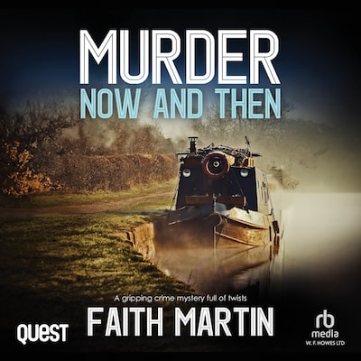 Murder Now and Then – omslag til lydbogen af Faith Martin