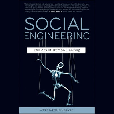Social Engineering – omslag til lydbogen af Christopher Hadnagy, Paul Wilson