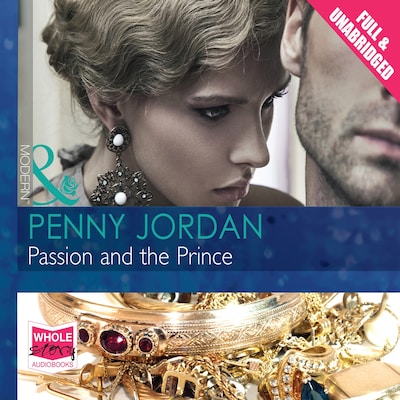 Passion and the Prince – omslag til lydbogen af Penny Jordan