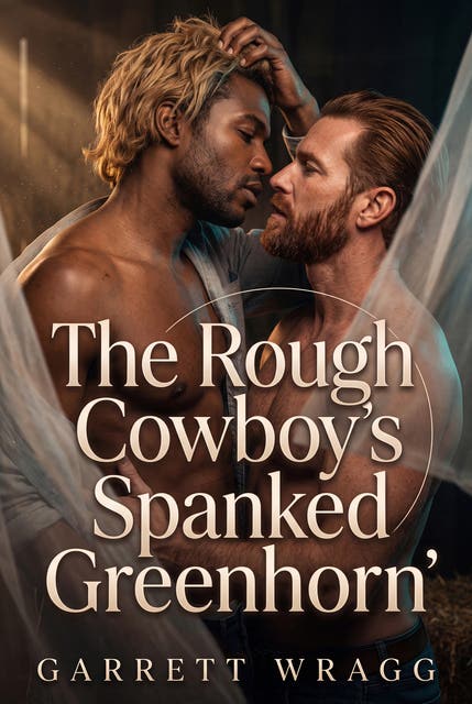 The Rough Cowboy's Spanked Greenhorn: MM Frontier Erotic Spanking Discipline Romance – omslag til lydbogen af Garrett Wragg