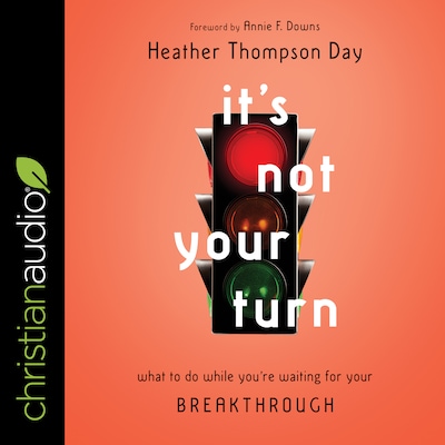 It's Not Your Turn – omslag van het luisterboek van Heather Thompson Day