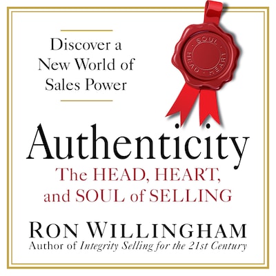 Authenticity – omslag til lydbogen af Ron Willingham