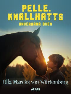 Pelle Knallhatts underbara öden – omslag till ljudboken av Ulla Marcks von Würtemberg