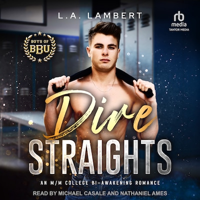 Dire Straights – omslag til lydbogen af L. A. Lambert