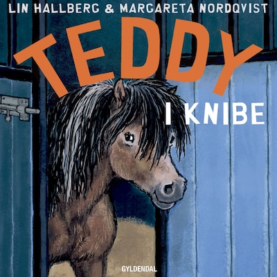 Teddy 4 - Teddy i knibe – omslag til lydbogen af Lin Hallberg