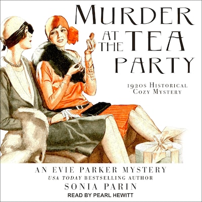 Murder at the Tea Party – omslag til lydbogen af Sonia Parin