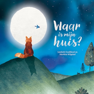 Waar is mijn huis? – omslag van het luisterboek van Liesbeth Goedbloed, Mariëtte Wilgehof