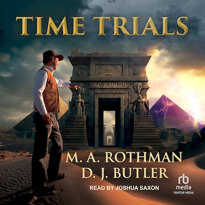 Time Trials – omslag til lydbogen af M.A. Rothman, D.J. Butler