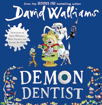 Demon Dentist – omslag til lydbogen af David Walliams