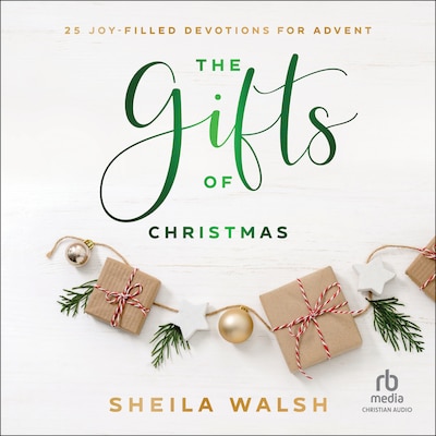 The Gifts of Christmas – omslag til lydbogen af Sheila Walsh