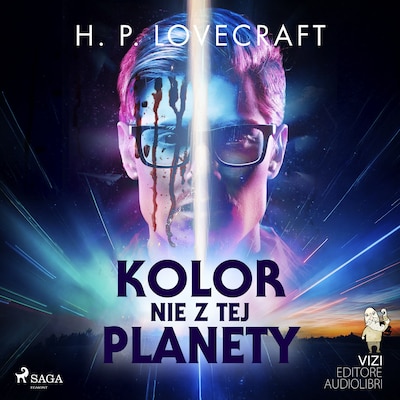 Kolor nie z tej planety – okładka audiobooka, autor H. P. Lovecraft