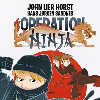 Operation Ninja – omslag til lydbogen af Jørn Lier Horst