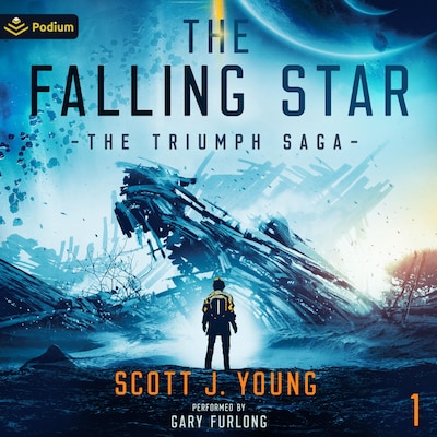 The Falling Star – omslag til lydbogen af Scott J. Young