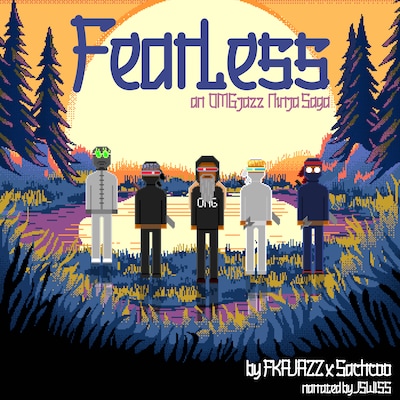 Fearless – omslag till ljudboken av FKAjazz, Sachcoo