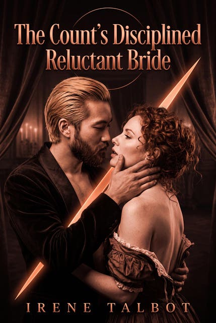 The Count's Disciplined Reluctant Bride: Victorian Domestic Discipline Erotic Degradation Romance – omslag til lydbogen af Irene Talbot