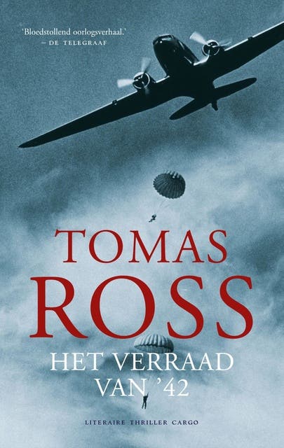 Het verraad van '42 – omslag van het luisterboek van Tomas Ross