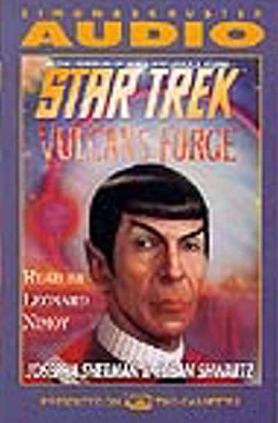Star Trek: The Original Series: Vulcan's Forge – omslag til lydbogen af Josepha Sherman, Susan Shwartz
