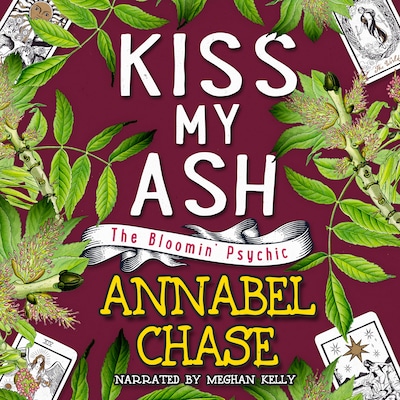 Kiss My Ash – omslag til lydbogen af Annabel Chase