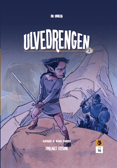 Ulvedrengen 2 – omslag til lydbogen af Jim Højberg