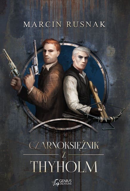 Czarnoksiężnik z Thyholm – okładka audiobooka, autor Marcin Rusnak