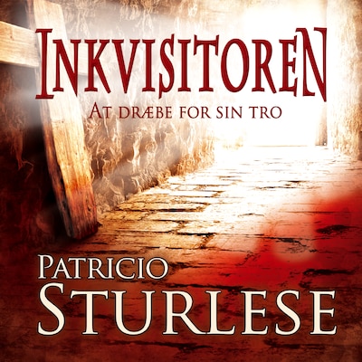 Inkvisitoren – omslag til lydbogen af Patricio Sturlese
