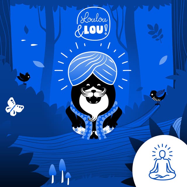 Meditatie: Bodyscan: Vlaams gesproken – omslag van het luisterboek van Loulou en Lou