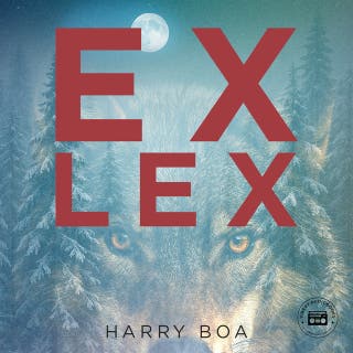 EXLEX – omslag till ljudboken av Harry Boa