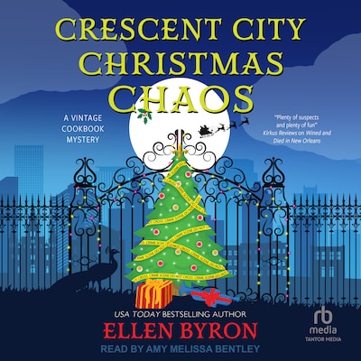 Crescent City Christmas Chaos – omslag til lydbogen af Ellen Byron