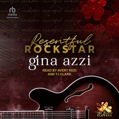 Resentful Rockstar – omslag til lydbogen af Gina Azzi